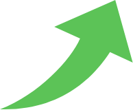 上昇中のアイコン