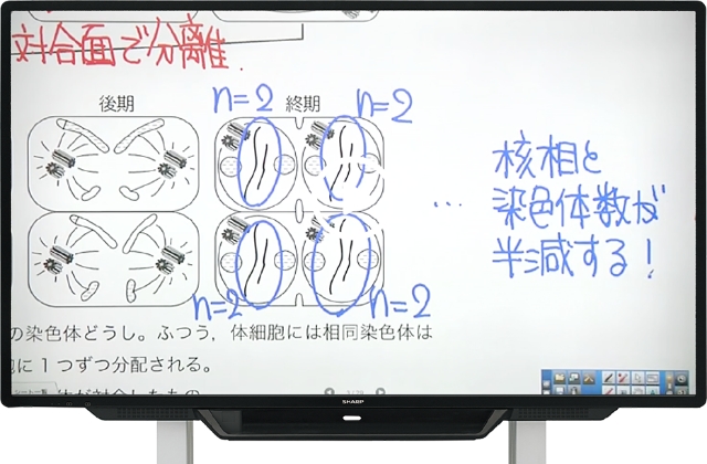 電子黒板を活用した超効率の良い授業